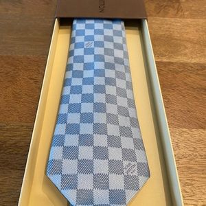 Brand New Louis Vuitton Tie- Blue